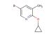 5-bromo-2-cyclopropoxy-3-methylpyridine