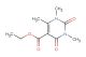 ethyl 1,3,6-trimethyl-2,4-dioxo-1,2,3,4-tetrahydropyrimidine-5-carboxylate