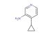 4-cyclopropylpyridin-3-amine