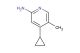 4-cyclopropyl-5-methylpyridin-2-amine