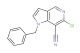 1-benzyl-6-chloro-1H-pyrrolo[3,2-c]pyridine-7-carbonitrile