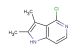 4-chloro-2,3-dimethyl-1H-pyrrolo[3,2-c]pyridine