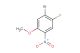 1-bromo-2-fluoro-5-methoxy-4-nitrobenzene