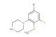 1-(5-bromo-3-fluoro-2-methoxyphenyl)piperazine