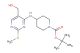 tert-butyl 4-((5-(hydroxymethyl)-2-(methylthio)pyrimidin-4-yl)amino)piperidine-1-carboxylate
