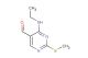 4-(ethylamino)-2-(methylthio)pyrimidine-5-carbaldehyde