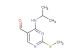 4-(isopropylamino)-2-(methylthio)pyrimidine-5-carbaldehyde