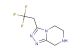 3-(2,2,2-trifluoroethyl)-5,6,7,8-tetrahydro-[1,2,4]triazolo[4,3-a]pyrazine