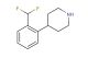 4-(2-(difluoromethyl)phenyl)piperidine