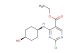 ethyl 2-chloro-4-(((1s,4s)-4-hydroxycyclohexyl)amino)pyrimidine-5-carboxylate