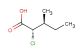 (2S,3S)-2-chloro-3-methylpentanoic acid