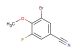 3-bromo-5-fluoro-4-methoxybenzonitrile