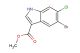 methyl 5-bromo-6-chloro-1H-indole-3-carboxylate