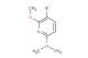 5-bromo-6-methoxy-N,N-dimethylpyridin-2-amine