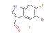 5-bromo-4,6-difluoro-1H-indole-3-carbaldehyde