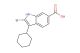 2-bromo-3-cyclohexyl-1H-indole-6-carboxylic acid
