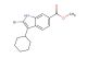methyl 2-bromo-3-cyclohexyl-1H-indole-6-carboxylate