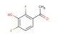 1-(2,4-difluoro-3-hydroxyphenyl)ethanone