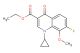ethyl 1-cyclopropyl-7-fluoro-8-methoxy-4-oxo-1,4-dihydroquinoline-3-carboxylate