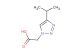 2-(4-isopropyl-1H-1,2,3-triazol-1-yl)acetic acid