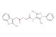 2-((3,5-dimethyl-1-phenyl-1H-pyrazol-4-yl)amino)-2-oxoethyl 2-(2-methyl-1H-indol-3-yl)acetate
