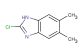 2-chloro-5,6-dimethyl-1H-benzo[d]imidazole