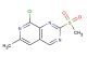 8-chloro-6-methyl-2-(methylsulfonyl)pyrido[3,4-d]pyrimidine