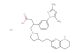 3-(3-(3,5-dimethyl-1H-pyrazol-1-yl)phenyl)-4-(3-(2-(5,6,7,8-tetrahydro-1,8-naphthyridin-2-yl)ethyl)pyrrolidin-1-yl)butanoic acid hydrochloride