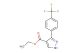 ethyl 3-(4-(trifluoromethyl)phenyl)-1H-pyrazole-4-carboxylate