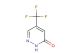 5-(trifluoromethyl)pyridazin-3(2H)-one