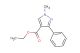ethyl 1-methyl-3-phenyl-1H-pyrazole-4-carboxylate