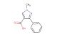 1-methyl-3-phenyl-1H-pyrazole-4-carboxylic acid