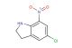 5-chloro-7-nitroindoline