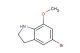 5-bromo-7-methoxyindoline