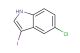 5-chloro-3-iodo-1H-indole