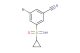 3-bromo-5-(cyclopropanesulfonimidoyl)benzonitrile