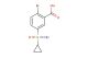 2-bromo-5-(cyclopropanesulfonimidoyl)benzoic acid