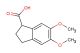 5,6-dimethoxy-2,3-dihydro-1H-indene-1-carboxylic acid