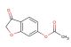 3-oxo-2,3-dihydrobenzofuran-6-yl acetate