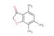 4,6,7-trimethylbenzofuran-3(2H)-one