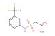 2-(N-(3-(trifluoromethyl)phenyl)sulfamoyl)acetic acid
