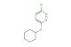 3-chloro-6-(cyclohexyloxy)pyridazine