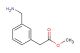 methyl 2-(3-(aminomethyl)phenyl)acetate