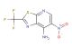 6-nitro-2-(trifluoromethyl)thiazolo[5,4-b]pyridin-7-amine