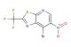 7-bromo-6-nitro-2-(trifluoromethyl)thiazolo[5,4-b]pyridine
