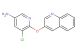 5-chloro-6-(quinolin-3-yloxy)pyridin-3-amine