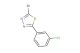 2-bromo-5-(3-chlorophenyl)-1,3,4-thiadiazole