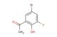 1-(5-bromo-3-fluoro-2-hydroxyphenyl)ethanone