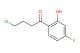 4-chloro-1-(4-fluoro-2-hydroxyphenyl)butan-1-one