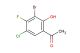 1-(3-bromo-5-chloro-4-fluoro-2-hydroxyphenyl)ethanone